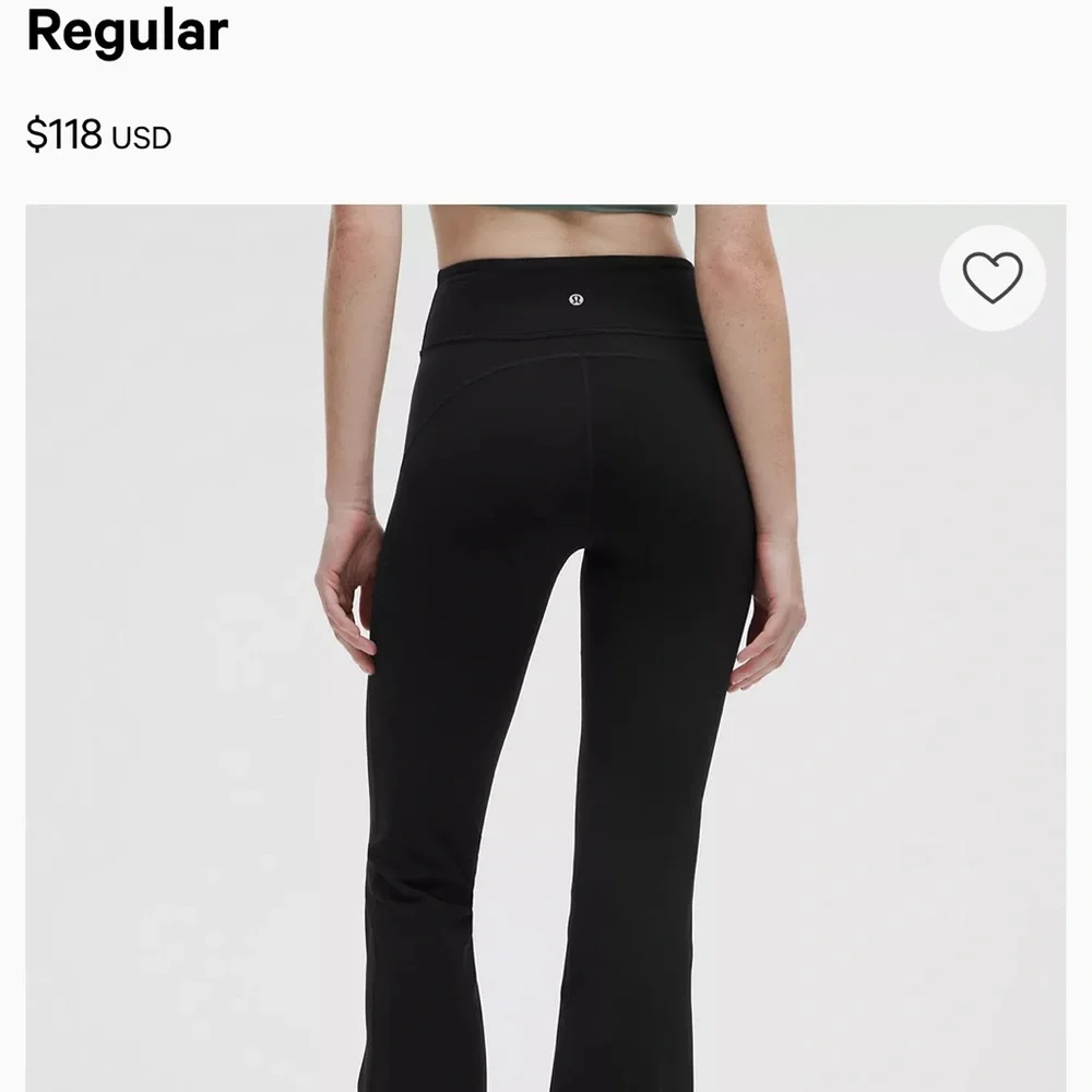 Lululemon Groove Nulu Flare Pant Black Size 4 High Rise 32” Inseam - Picture 10 of 12